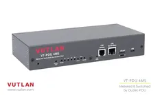 واحد توزیع برق هوشمند ۴ پورتی سوئیچ‌پذیر و اندازه‌گیر VT-PDU | Vutlan