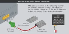 سنسور مغناطیسی امنیتی KMS-30