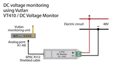 مانیتور ولتاژ DC مدل VT410 |  Vutlan