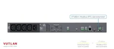 واحد توزیع برق هوشمند سوئیچ‌پذیر ۶ پورتی VT604t | Vutlan