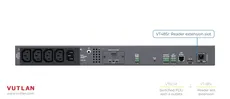 واحد توزیع برق هوشمند سوئیچ‌پذیر ۶ پورتی VT604t | Vutlan