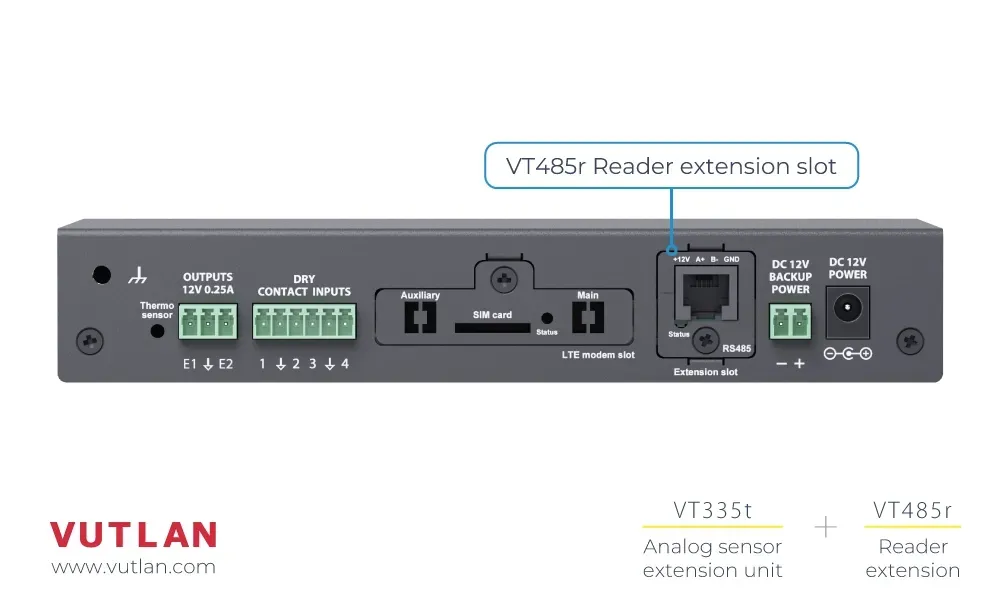 سامانه مانیتورینگ  VT335t | IT-Vutlan