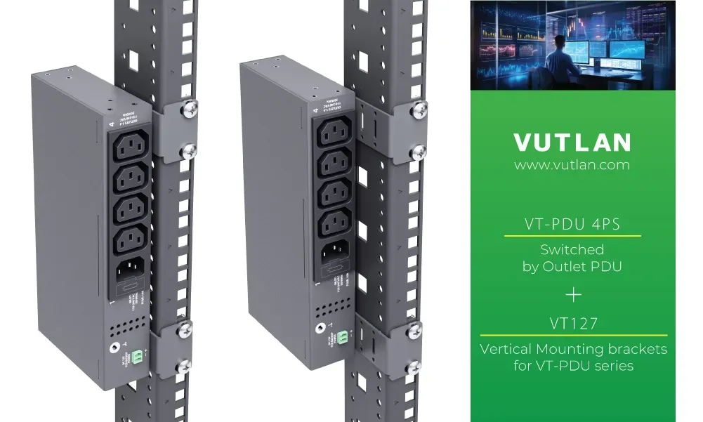 واحد توزیع برق هوشمند ۴ پورتی VT-PDU  |  Vutlan