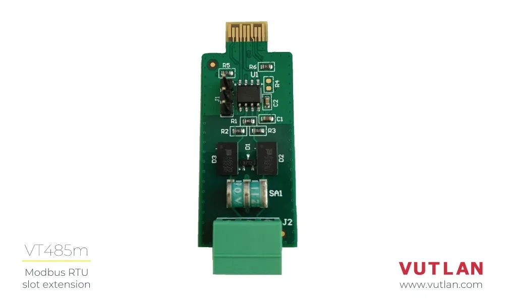 ماژول توسعه Modbus RTU مدل VT485m | Vutlan
