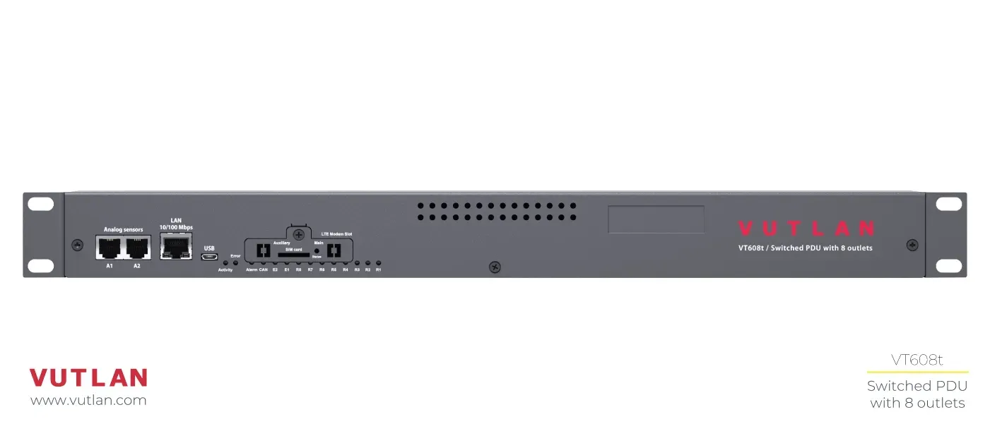 ماژول توزیع برق هوشمند ۸ پورت VT608t |Vutlan