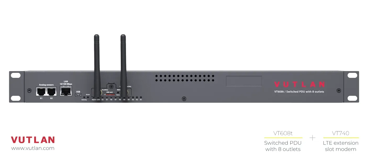 ماژول توزیع برق هوشمند ۸ پورت VT608t |Vutlan