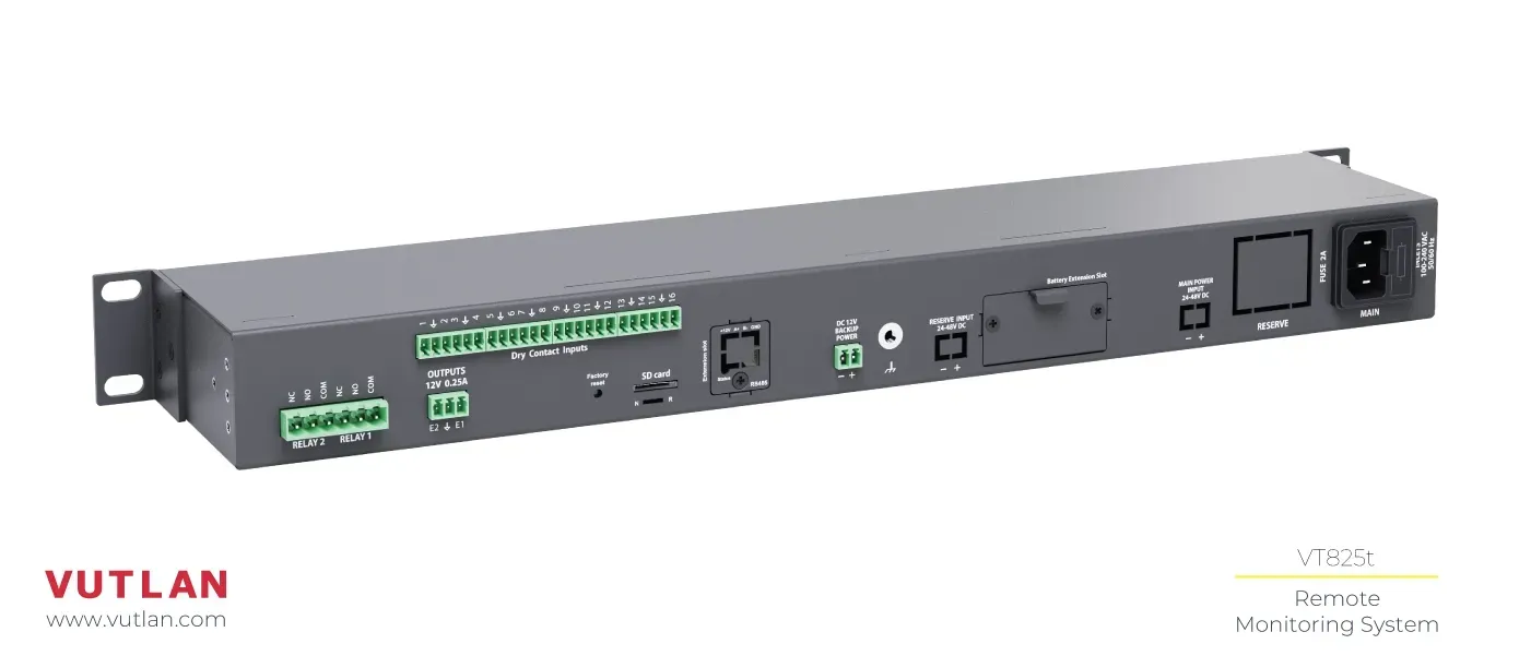 سامانه مانیتورینگ دیتا سنتر  VT825 | Vutlan