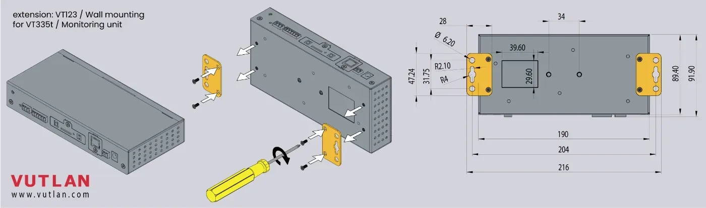 سامانه مانیتورینگ  VT335t | IT-Vutlan