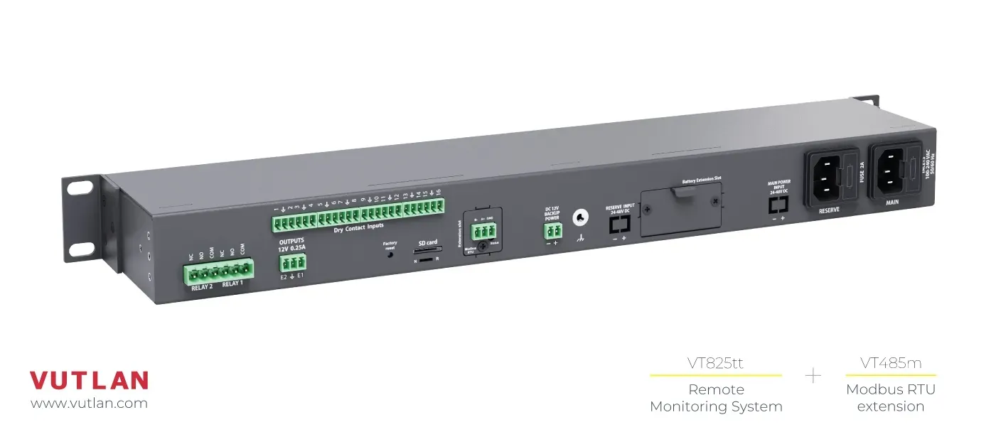 سامانه مانیتورینگ دیتا سنتر  VT825 | Vutlan