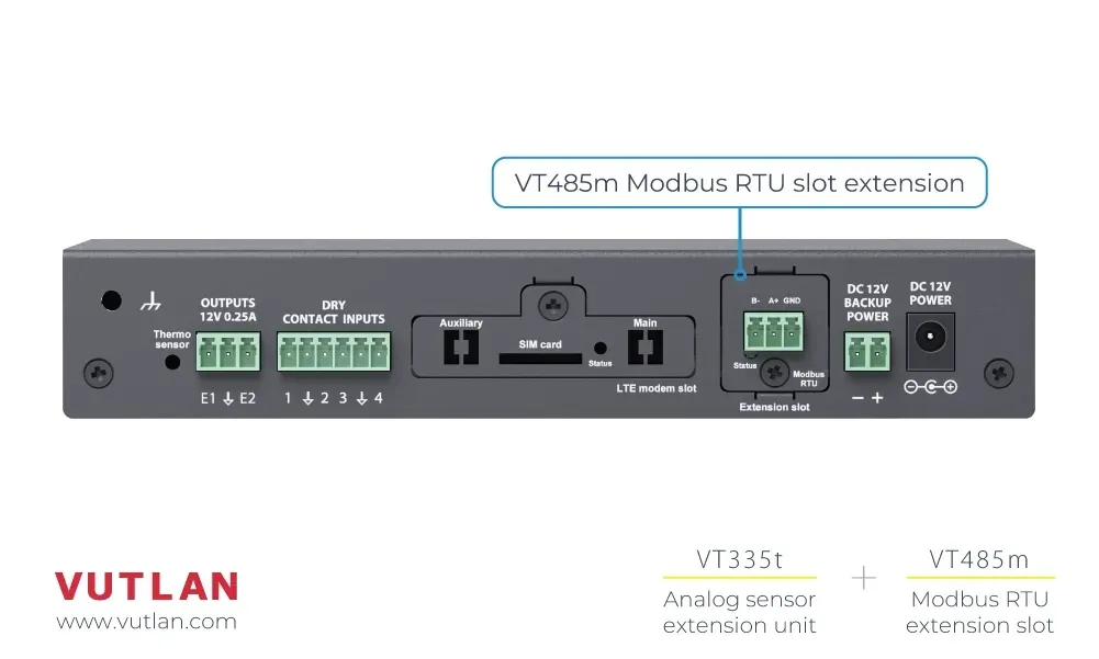 سامانه مانیتورینگ  VT335t | IT-Vutlan