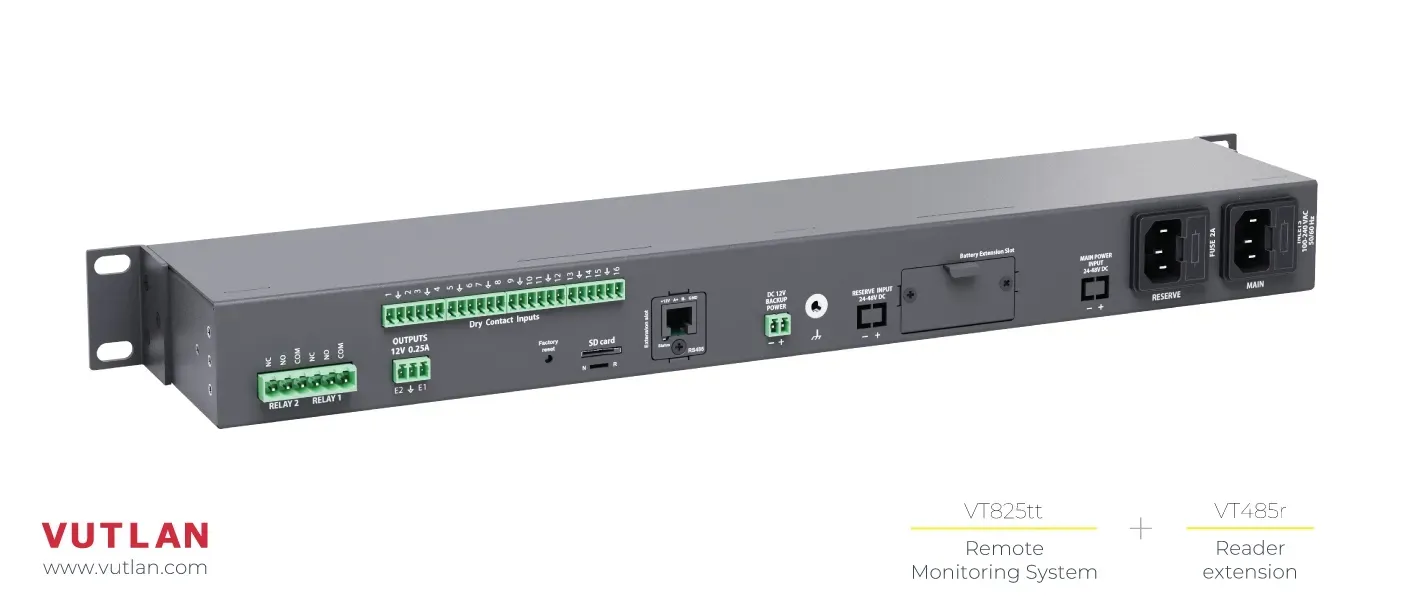 سامانه مانیتورینگ دیتا سنتر  VT825 | Vutlan