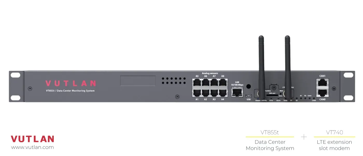 سامانه مانیتورینگ مرکز بزرگ داده VT855t |Vultan